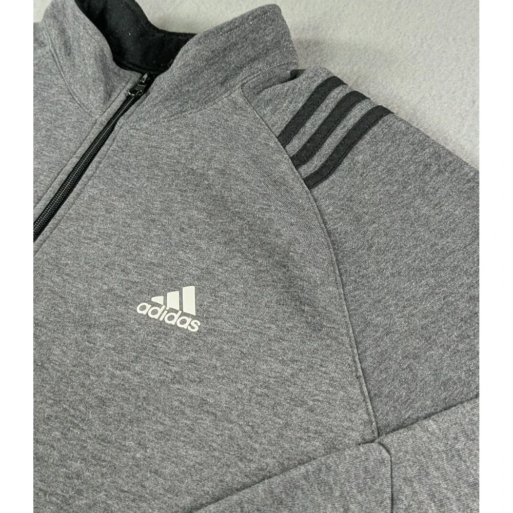 Adidas Mens Golf 1/4 Zip Pullover ADVF19R751 Size XL Gray Heather